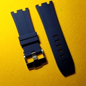 28mm X 24mm Luxury Style Rubber Watch Band Compatible With AP Style Cases